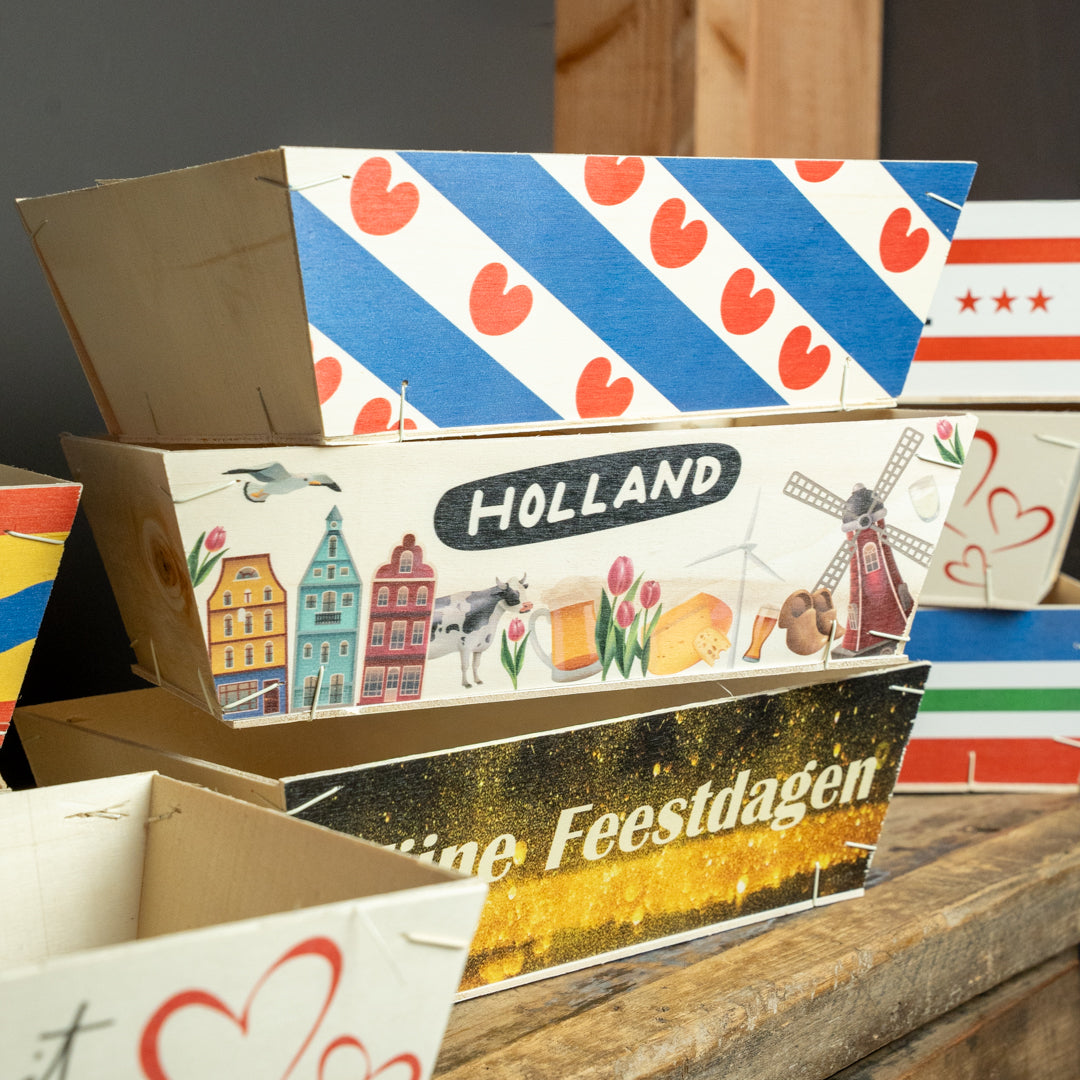 Bedrukte bakjes