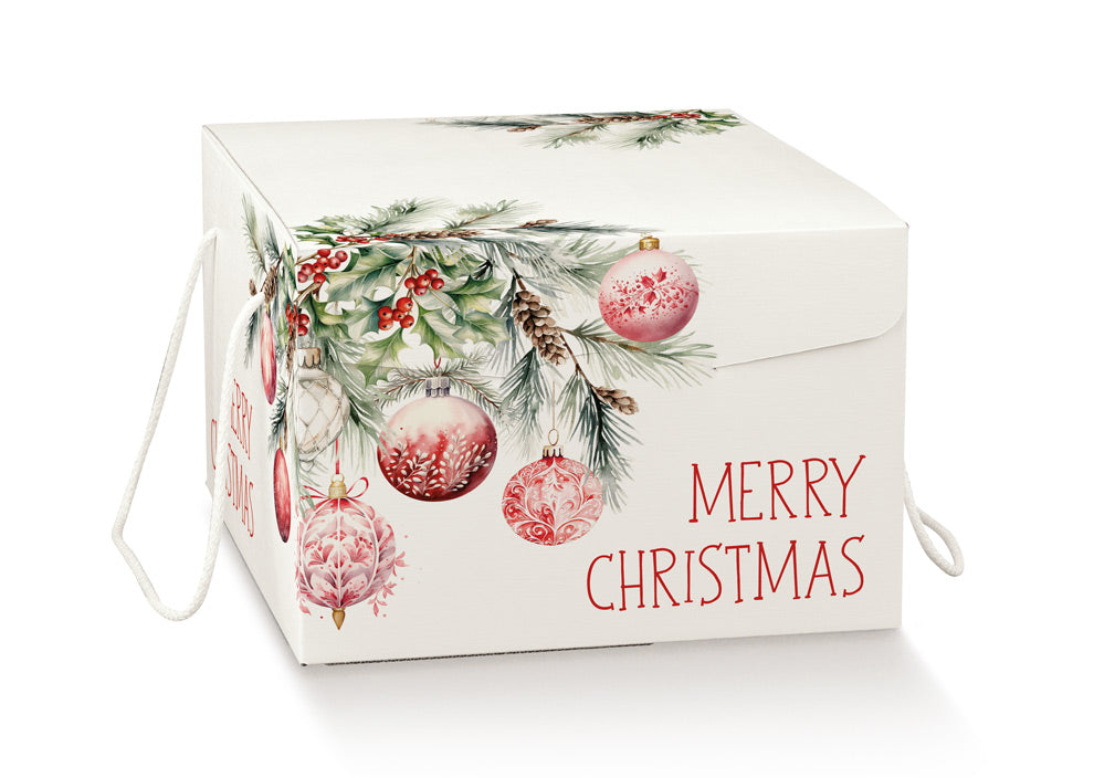 Addobbi kerst geschenkdoos 24,5x24,5x18