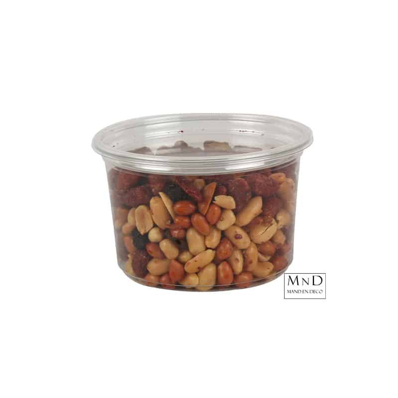 rPET BAKJES Transparant 475ml 500 stuks