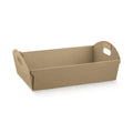 Mand karton met greep kraft 22x16x6cm