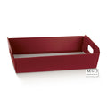 FIBRA BORDEAUX kartonnen mand cesto 35x26x7cm