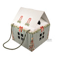 Market Maison huis groen 24,5X24,5cm