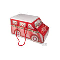 FURGONCINO Market Maison kerstauto 37x20x20,5cm