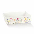 Flowers kartonnen bakje 23x17x8CM