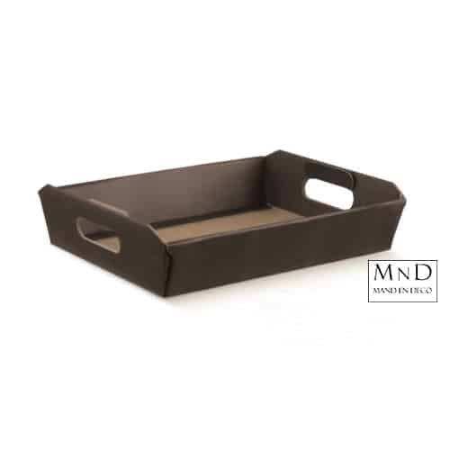 Mand karton Chic Cafe met greep 31X22X9.5cm