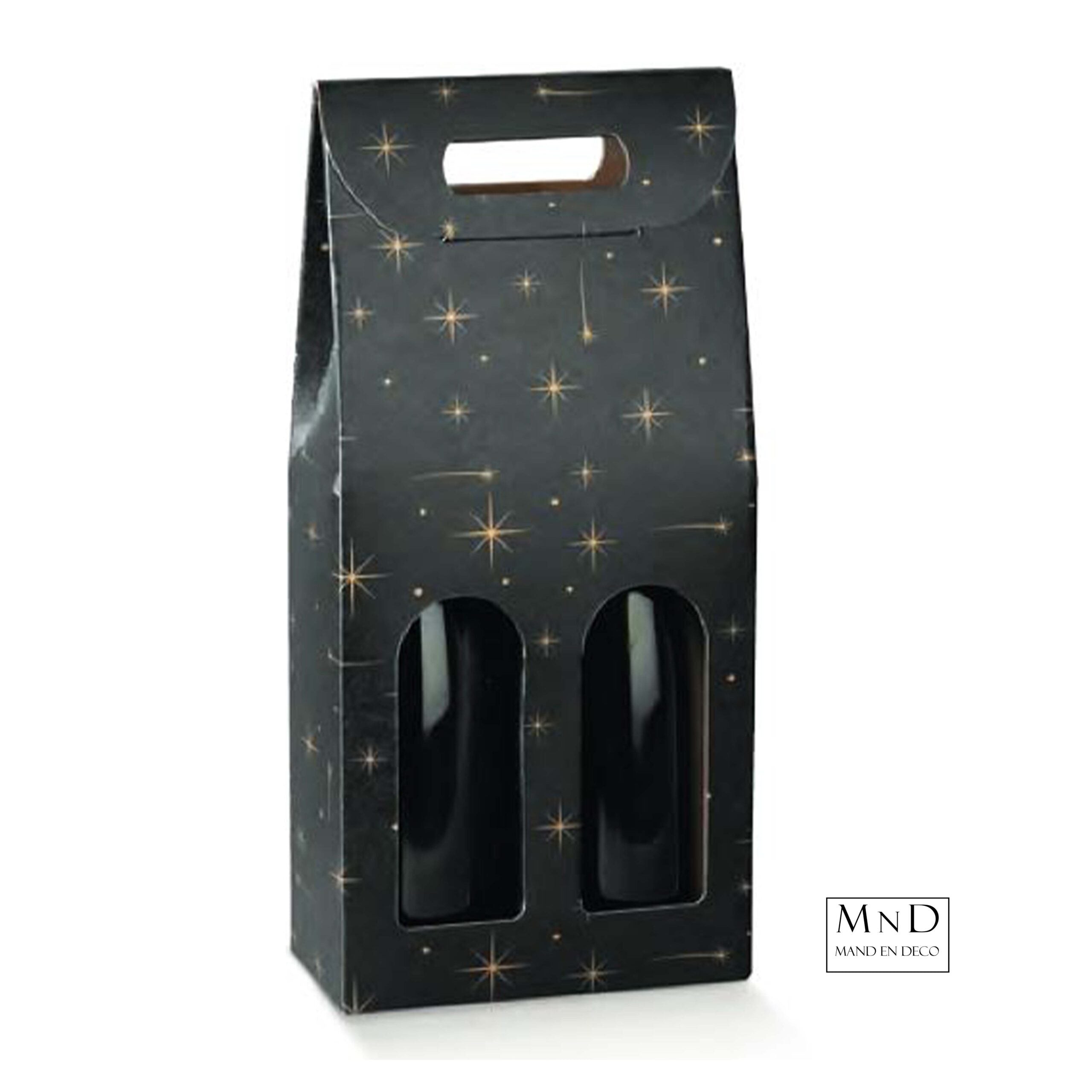 2 fles zwart met ster sozo