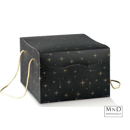 Sozo gouden ster 24,5x24,5x18cm