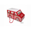 FURGONCINO Market Maison kerstauto 31x15x16cm