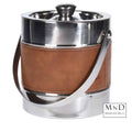 IJs emmer dubbelwandig met leder look omslag van €12.95 nu €8.95