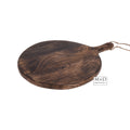 Mango kaasplank Marcus rond gebrand 40x2cm