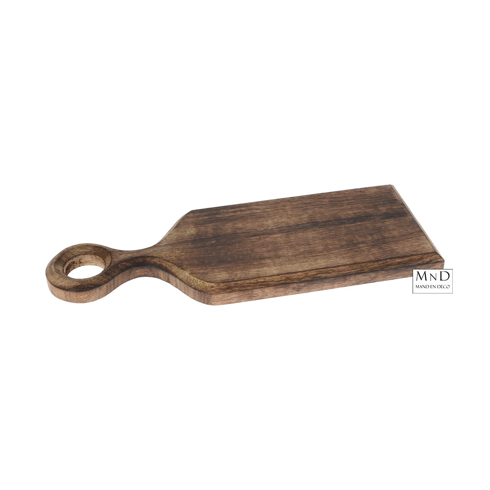 Mango Serveerplateau Donker Gebrand Stefan M 14x38x2cm