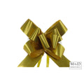 Trekstrikken metallic goud 3cm 100 stuks