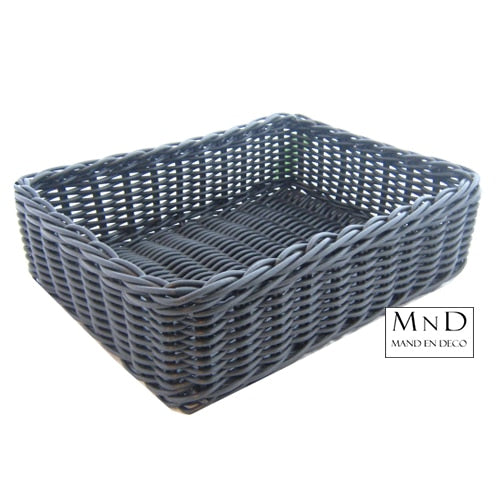 Presentatiemand kunststof zwart | Foodsafe | Premium | 40x30x12CM