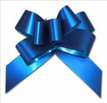 Trekstrikken metallic blauw 3cm 100 stuks