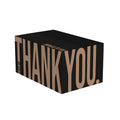 Thank You Kraft Zwart Klein