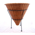 Puntvorm Mand Buff rond 64x57cm met standaard