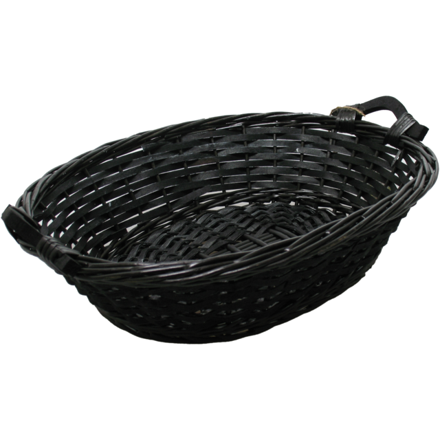 Mand Rosolien Zwart 42x35x12cm