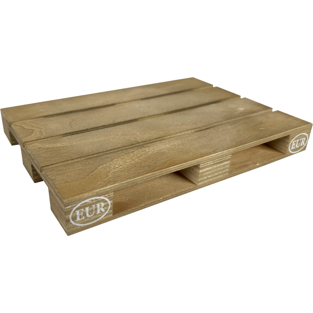 Houten Mini Pallet 18.5×13.5×2.3cm