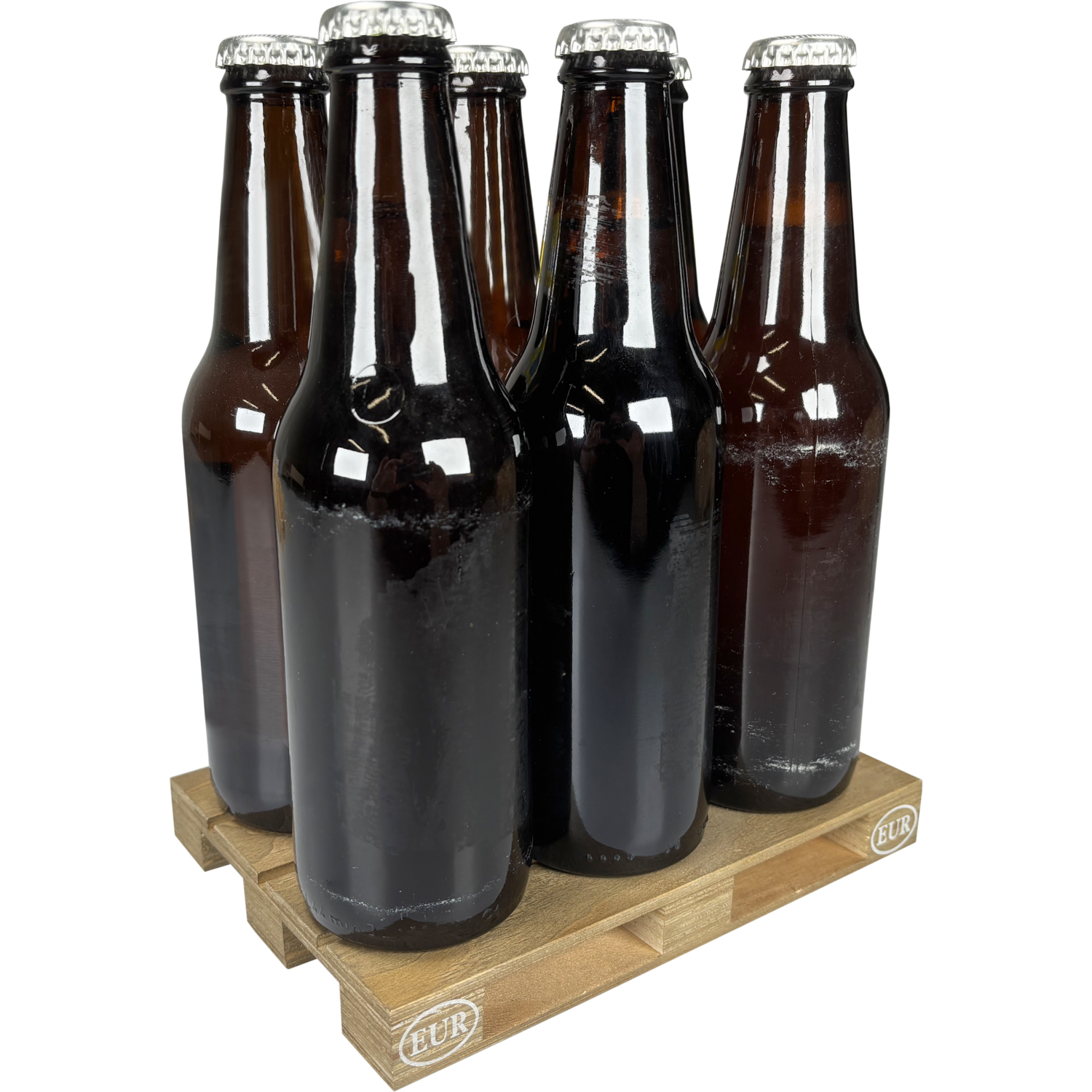 Houten Mini Pallet 18.5×13.5×2.3cm