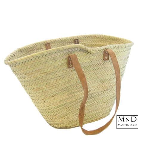 Strand/boodschappentas Palm Lang hengsel 56x20x35cm