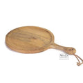 Mango Tapasplank rond met handvat DISH 53x40x2 cm