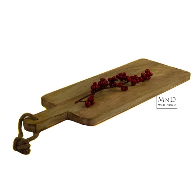 Mango tapasplank recht Big 54x20x2cm