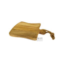 Mango plank "HERBERG" kaas-snijplank 31x26x2 cm