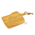Mango plank "HERBERG" kaas-snijplank 37x31/27x2cm.