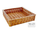 Presentiemand BUFF manden 40x40x10cm .Ook zeer geschikt als buffetmanden.