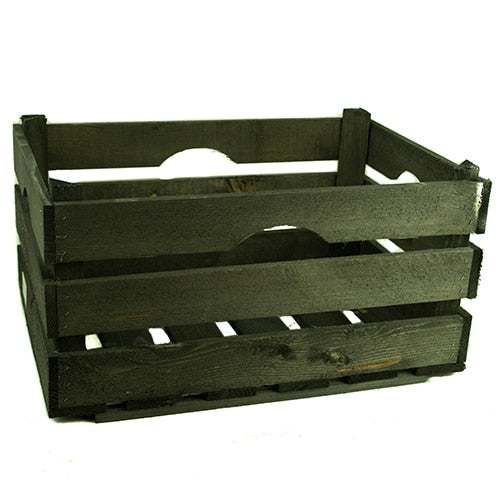 Veilingkisten oud hout 46x32x22cm