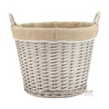 Mand Eline bekleed met jute ø47x35cm