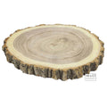 Boomschijf rond Max XL naturel L28B28H2,5CM