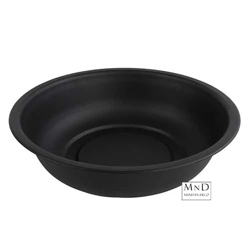 Schaal Sion rond zwart XL Ø39x10cm