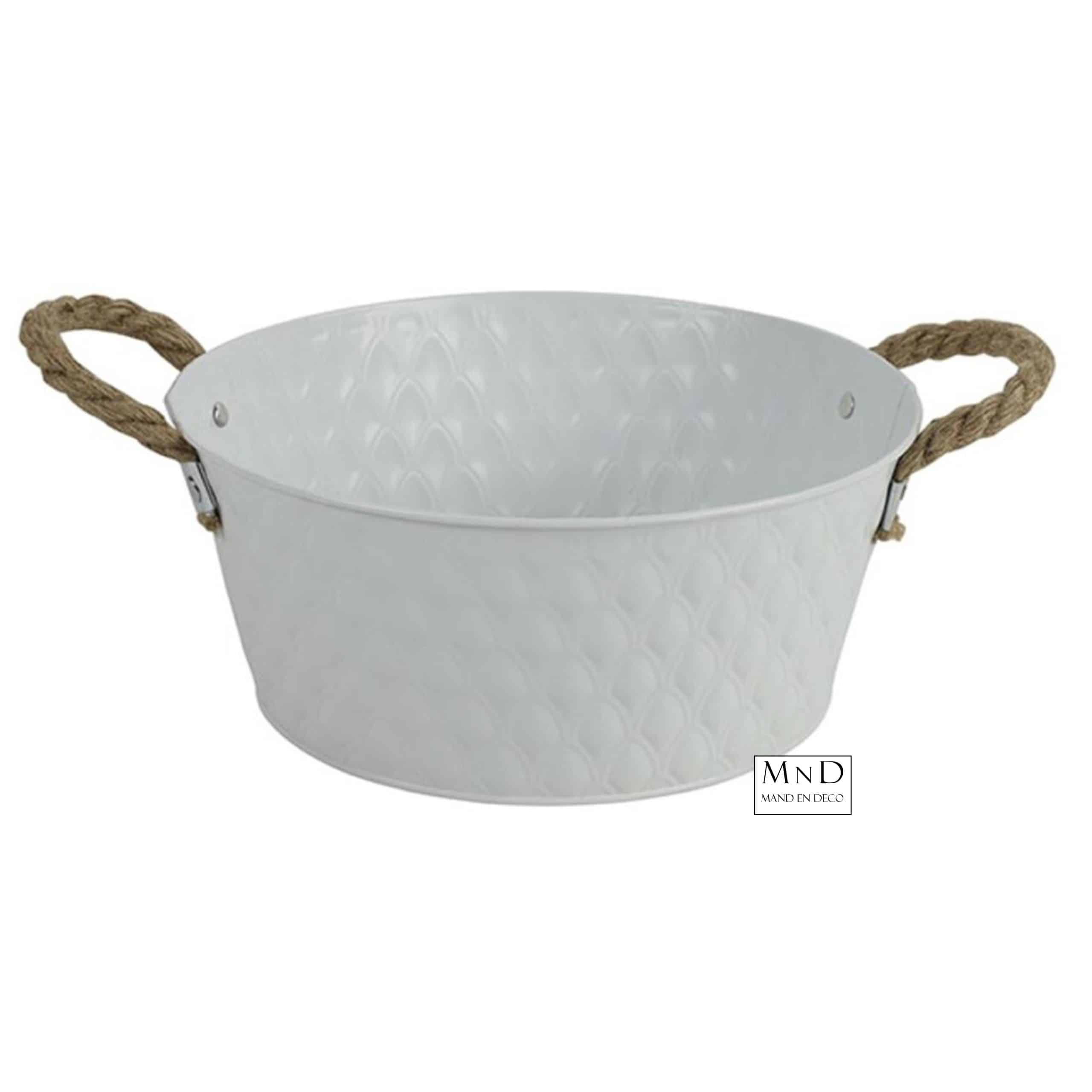 Teil Sanne M wit ø25x11cm van €3.49 nu