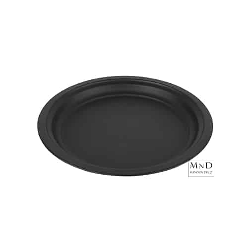 Plateau Sion rond zwart S Ø30x2.5cm