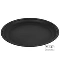 Plateau Sion rond zwart XL Ø45x4cm