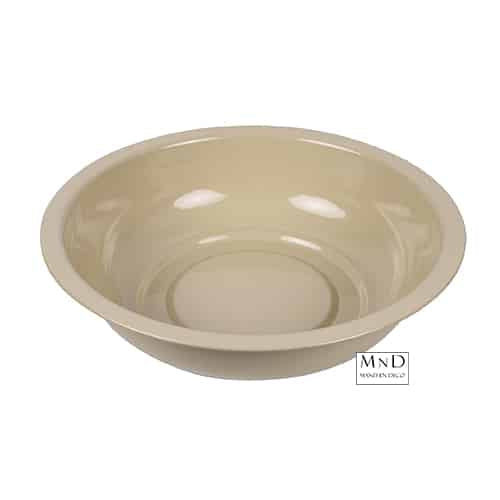 Schaal Sion rond beige M Ø31x8cm