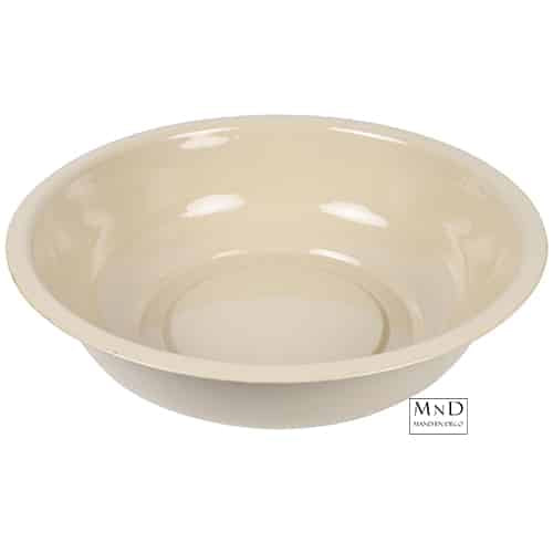 Schaal Sion rond beige XL Ø39x10cm