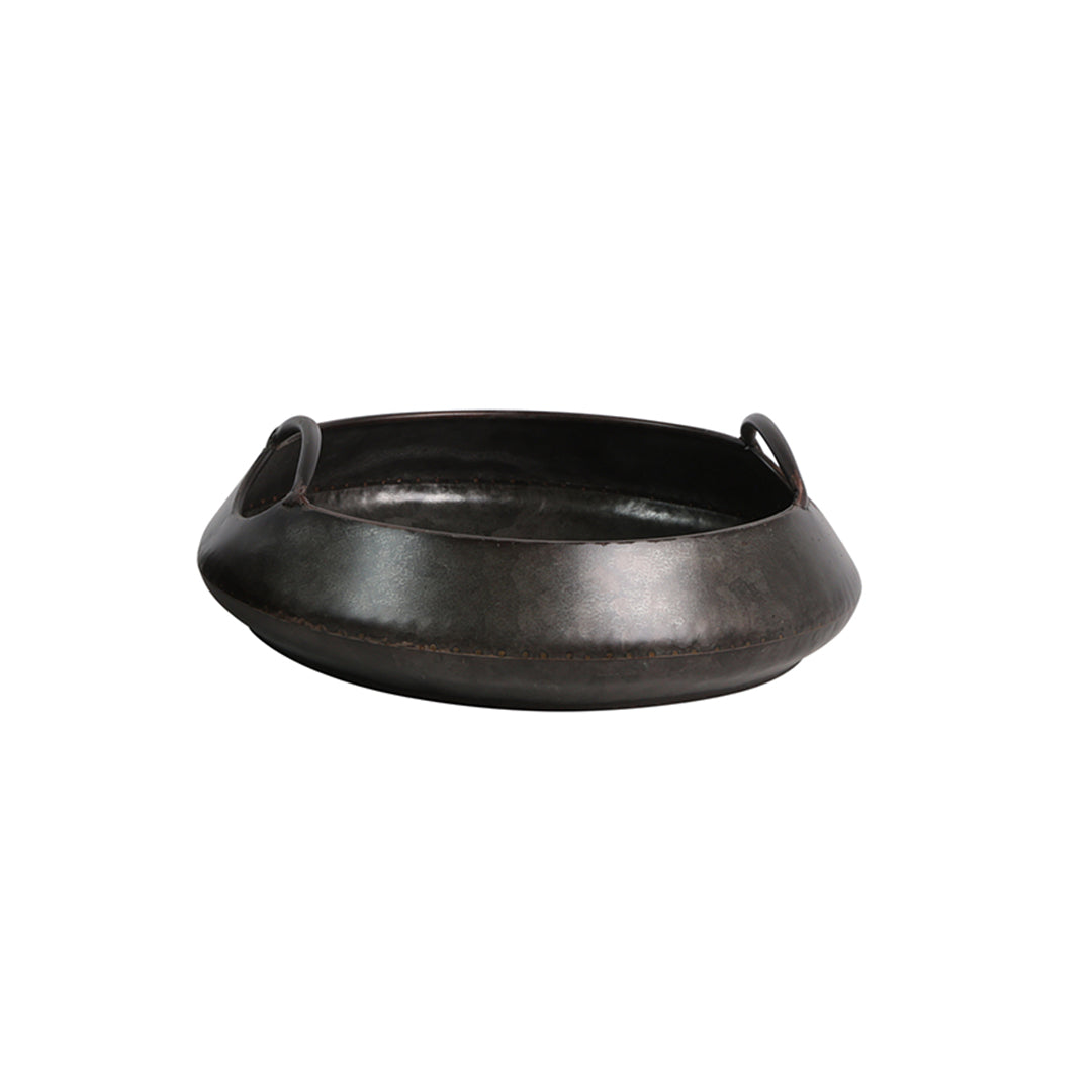 Schaal rond Black Beauty M 27xH8/11cm