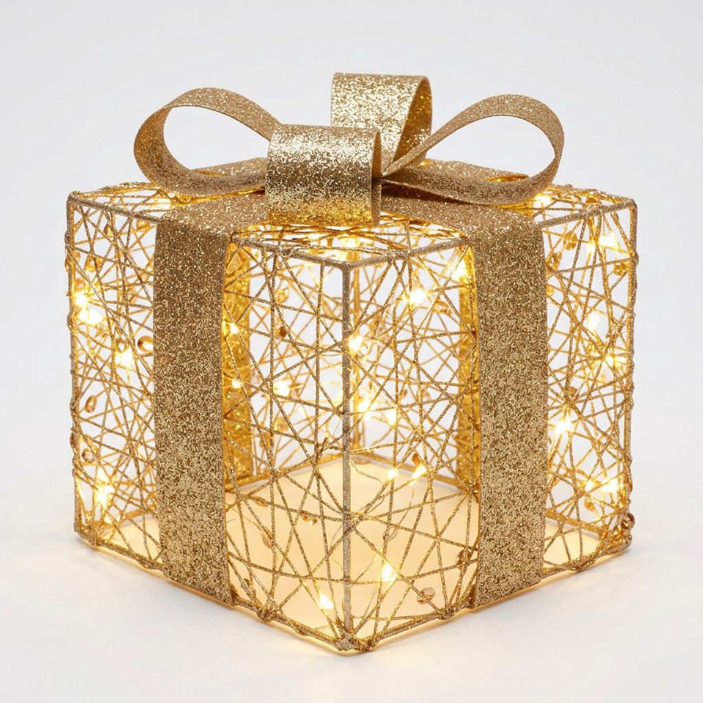 Table lamp ro Lampa gold 9x9x21cm