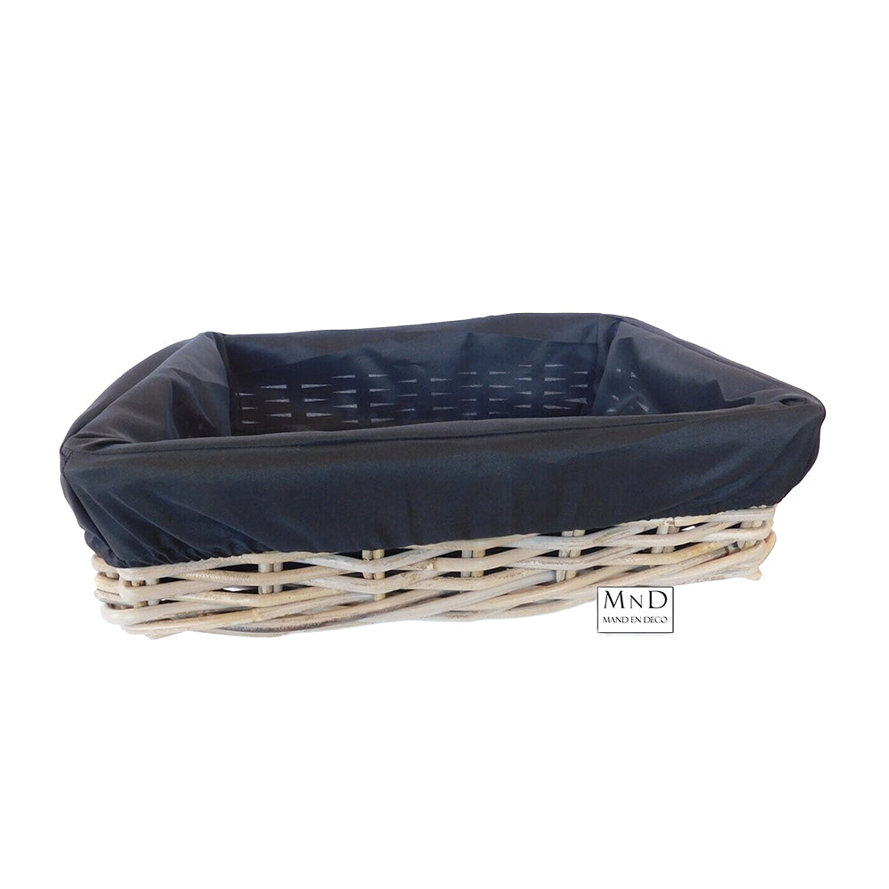 Displaymand Kubu met Zwarte Stof 40x30x12cm