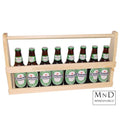 Flessenrek halve meters Bier XL naturel 8x53xH29cm