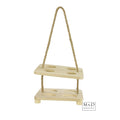 Bier-flesdrager Dastin S naturel voor 4 flesjes 20x20cm