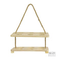 Bier-flesdrager Dastin L naturel voor 6 flesjes 30x20cm. SCHERP GEPRIJSD
