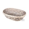 Mand Chennai M grijs ovaal 40x28x10cm
