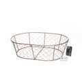 Draadmand Erik L roest bruin 33x23x10cm