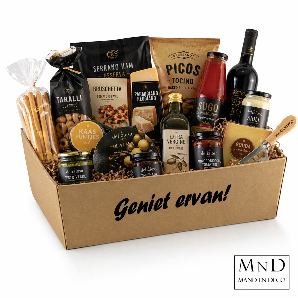 Karton kraft Geniet ervan! 29x21x9cm