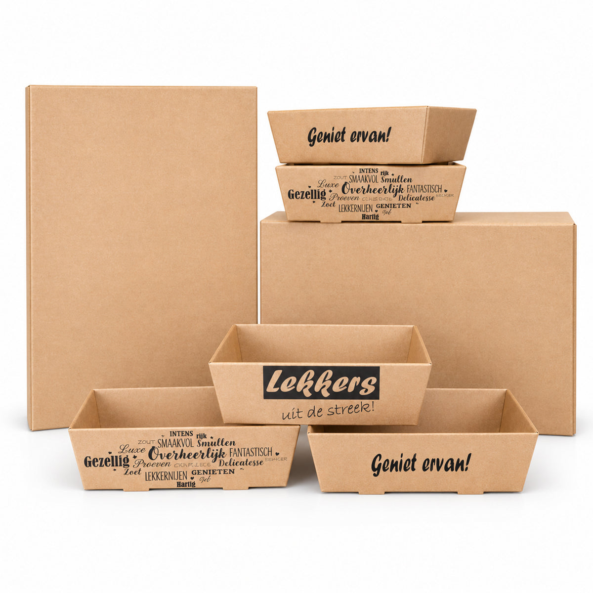 Cadeaubundel Lekkers uit de streek 23x17x8cm | 250 stuks