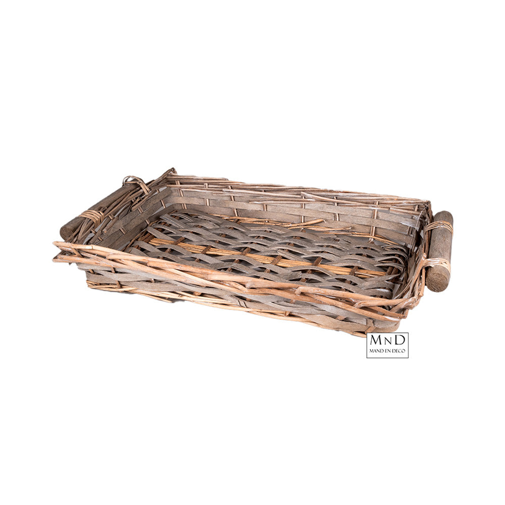 Mand grey Sieso M 33x23x6cm