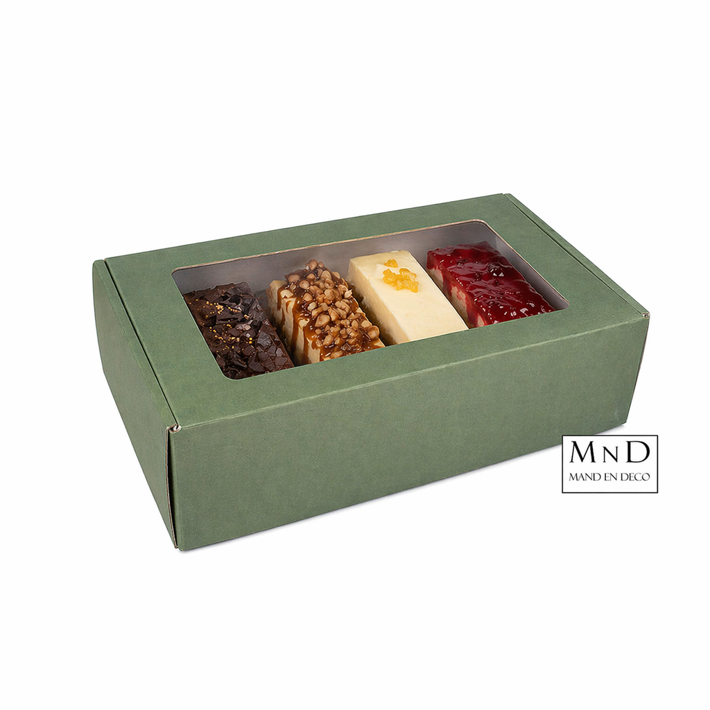 Vensterdozen Groot | Olijfgroen 38x28x9cm